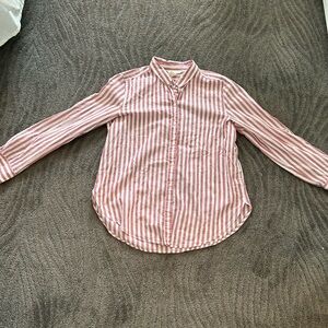 H&M striped button down